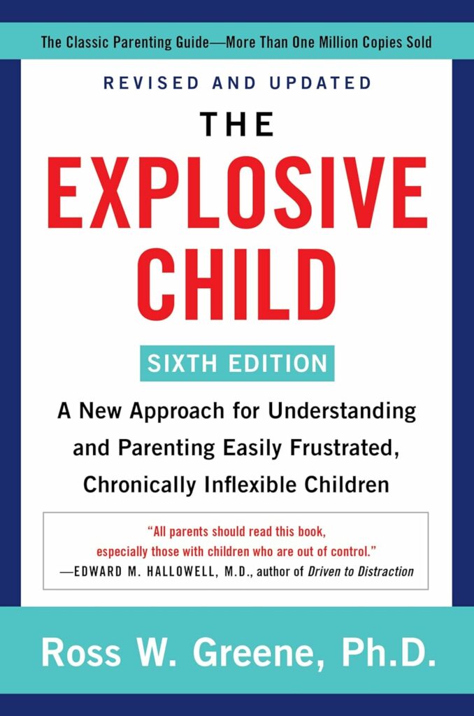 The Explosive Child book cover, 6th edition